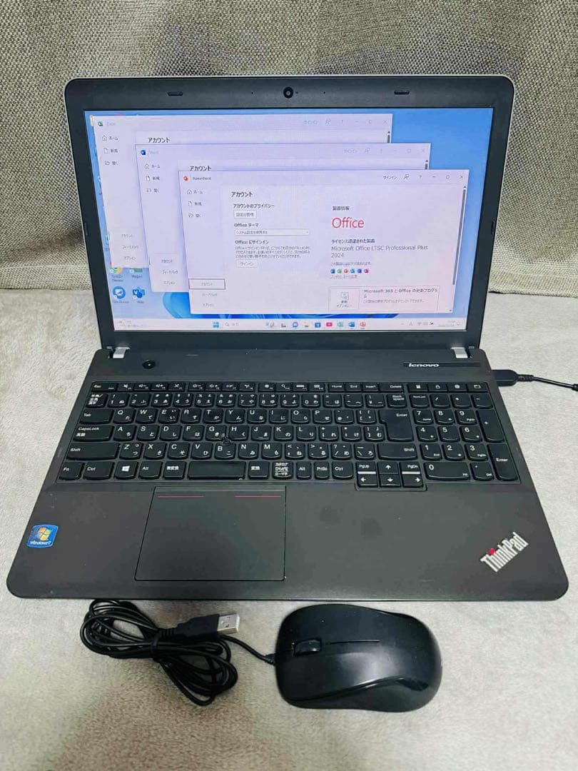 S211 LENOVOノートパソコンSSD高速 Windows11オフィス付き