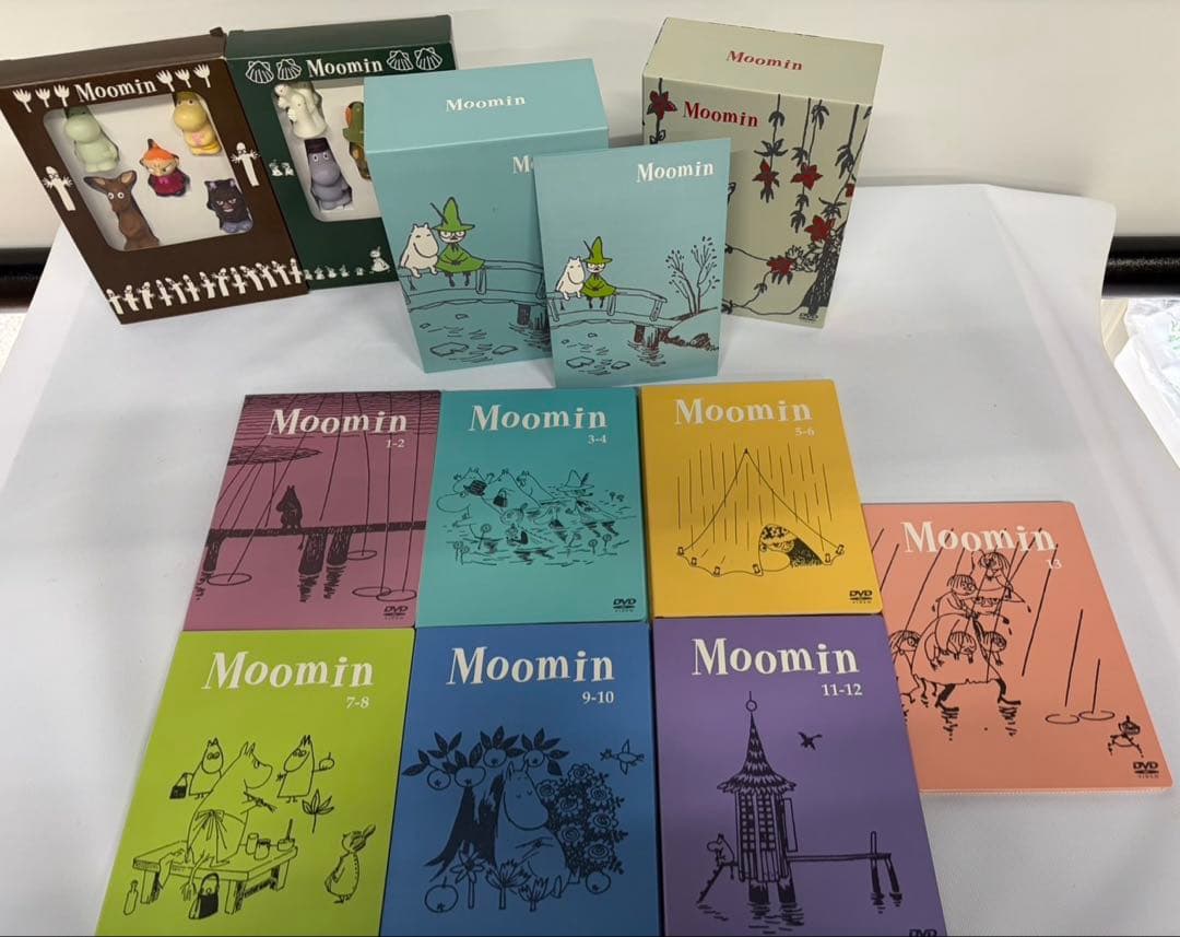 MOOMIN DVD 25枚ボックスセット フィギュア付 美品/保管品