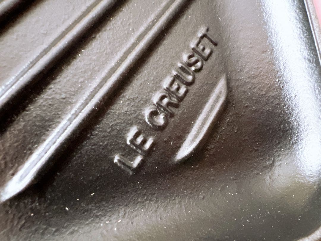 【LE CREUSET】ル・クルーゼ グリル・カレ 鉄板 シュガーピンク ☆レア