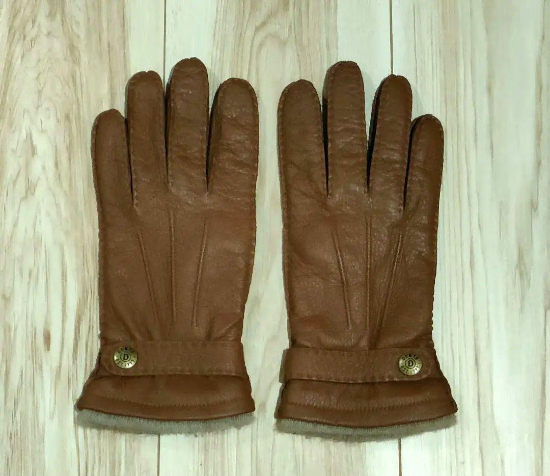 DENTS デンツ 手袋 グローブ ブラウン サイズ8