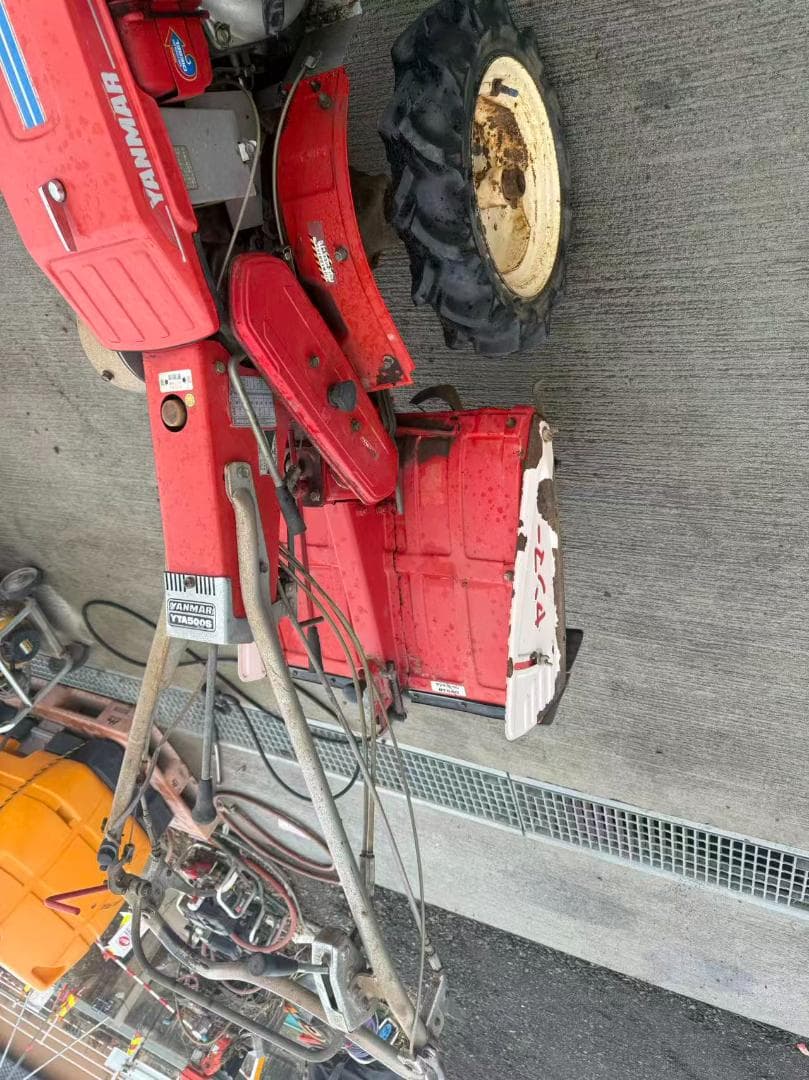 【福岡県みやま市】ヤンマー　ディーゼルエンジン耕運機　YTA500S　セル付き