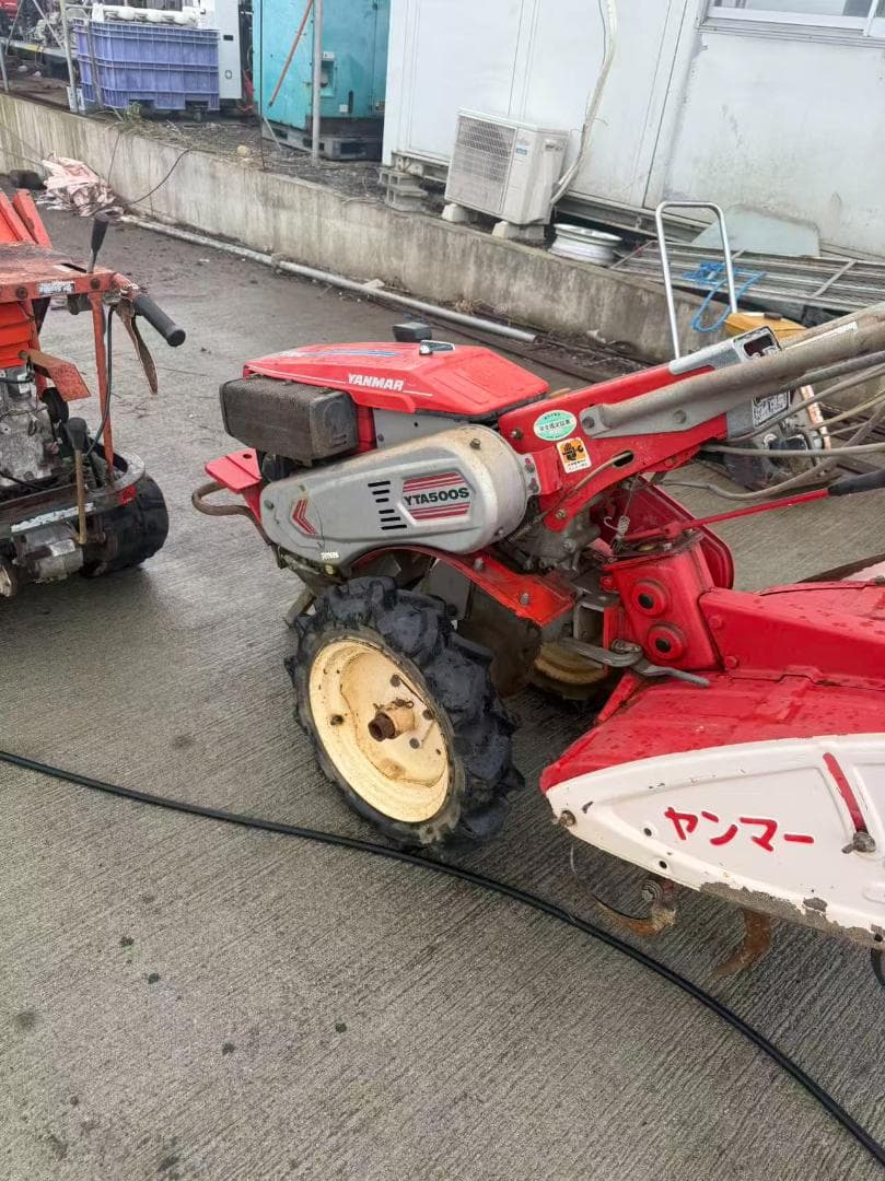 【福岡県みやま市】ヤンマー　ディーゼルエンジン耕運機　YTA500S　セル付き