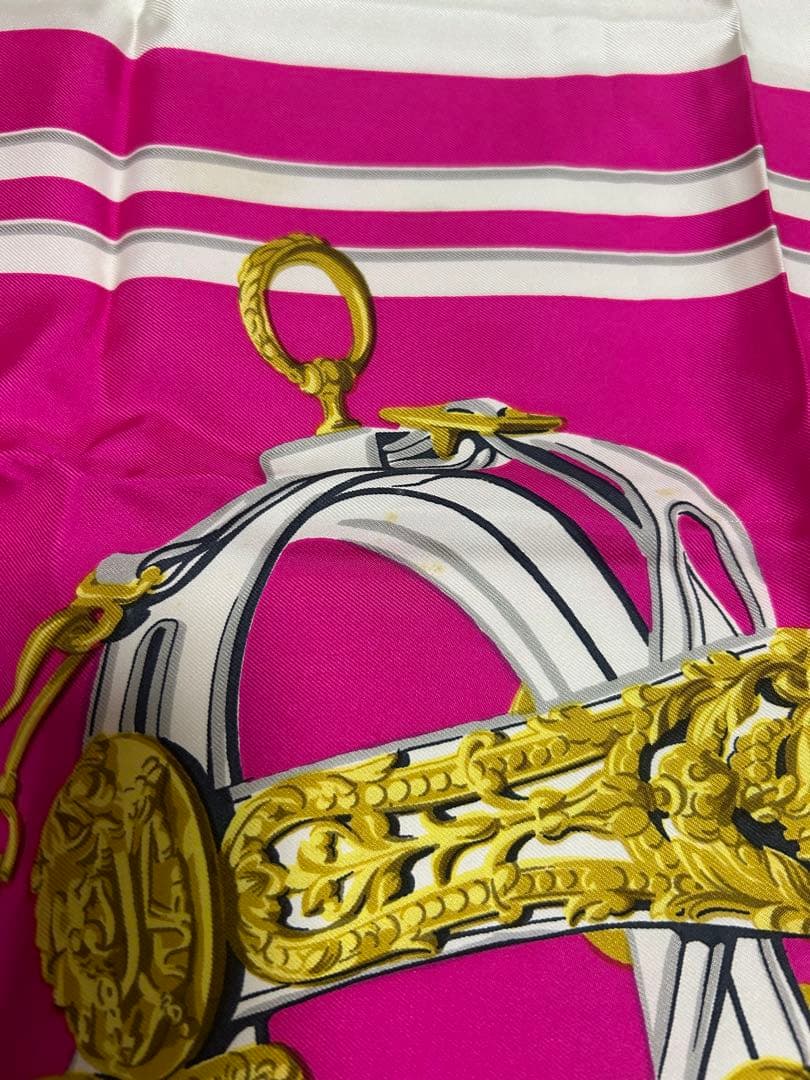 HERMES エルメス カレ90ブリッド・ドゥ・ガラ シルクスカーフ