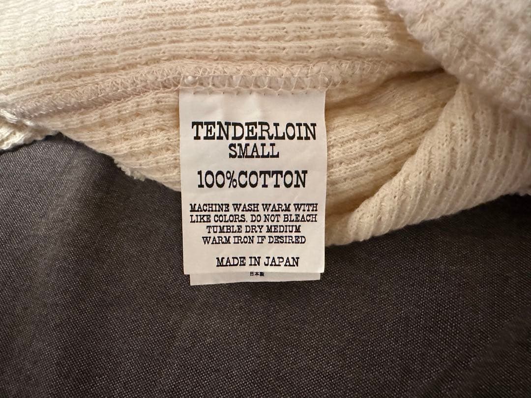 新品未使用 TENDERLOIN T-WAFFLE 4/3 NATURAL S