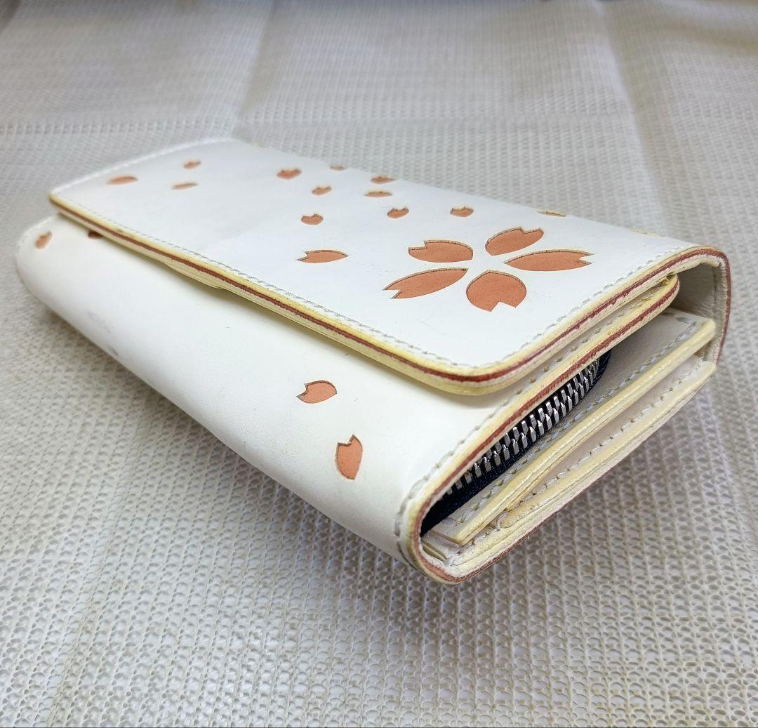 重厚 肉厚 ALZUNI SAKURA サドルレザー ロングウォレット 長財布