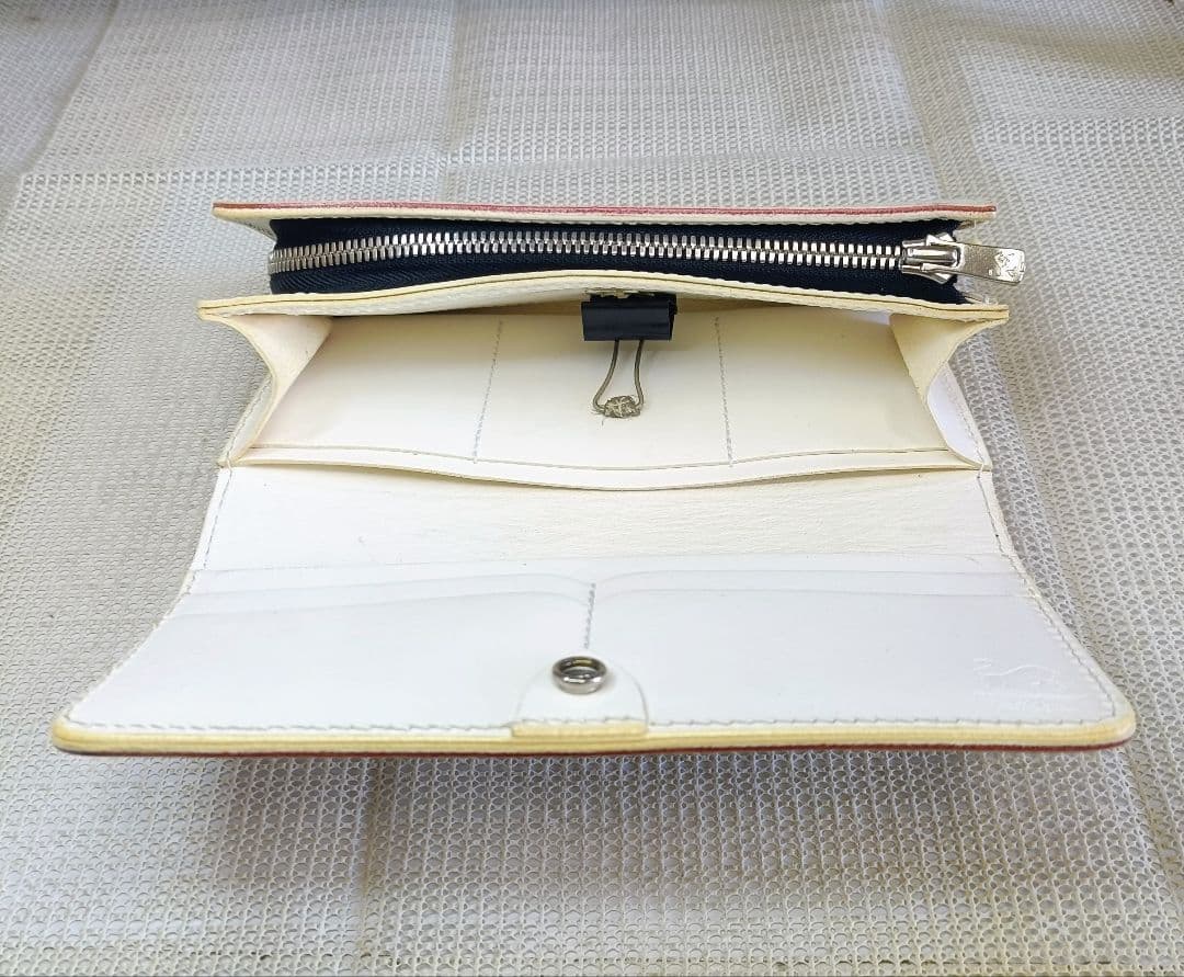 重厚 肉厚 ALZUNI SAKURA サドルレザー ロングウォレット 長財布