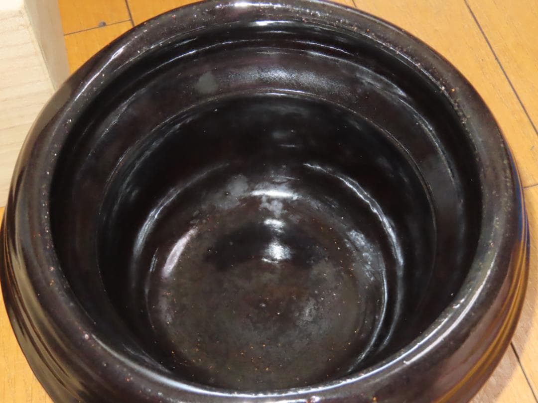 鴨釉 御飯鍋 土鍋 信楽 雲井窯 水炊き　しゃぶしゃぶ　鍋料理に