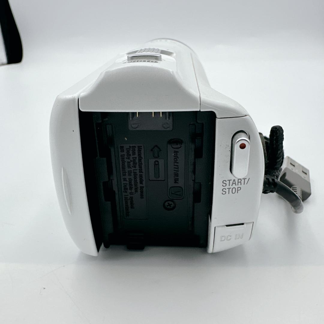 【概ね美品】ソニー SONY Handycam ホワイト HDR-CX420