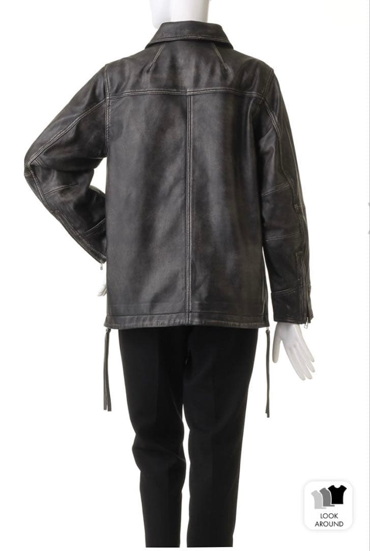 ★Leather Single Soutien Colored Jacket★
