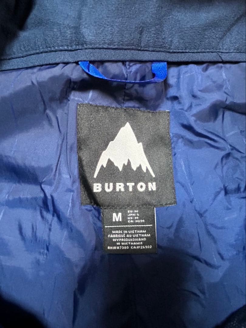BURTON ビブパンツ Mサイズ M RESERVE BIB /15003