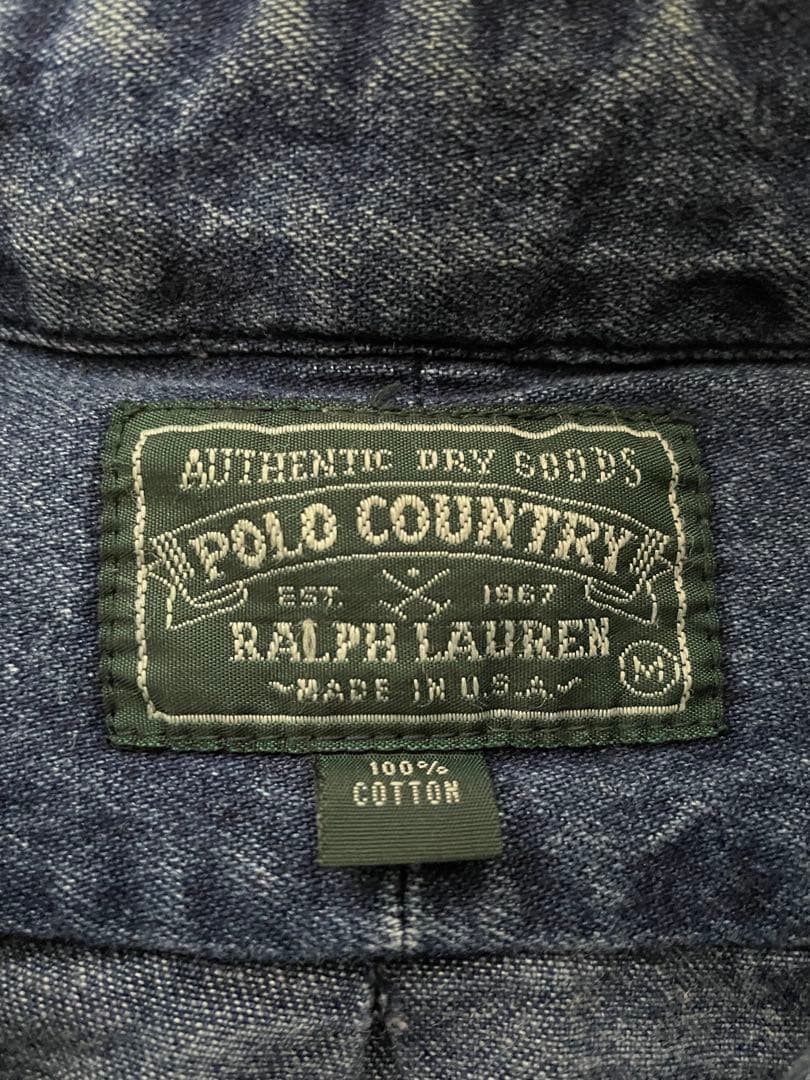 Ralph Lauren polo countryデニムボタンダウンシャツ