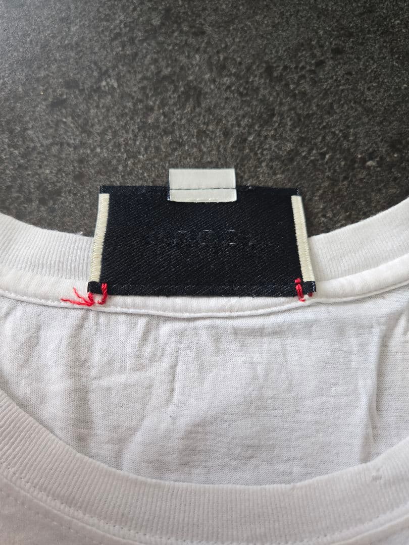 GUCCI グッチ ロゴTシャツ ホワイト メンズ