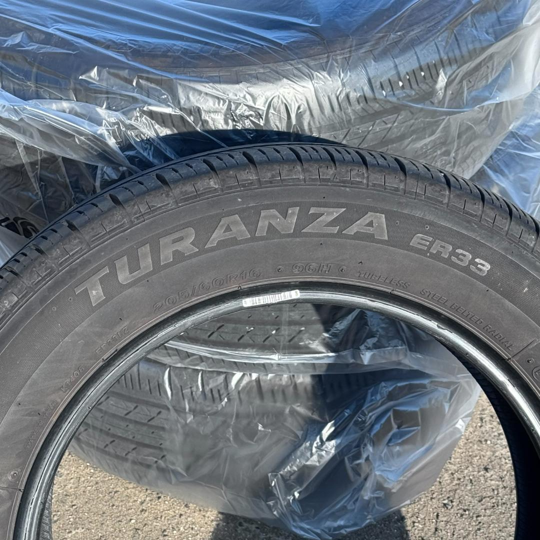 ブリヂストン TURANZA ER33 205/60R16 96H XL 4本