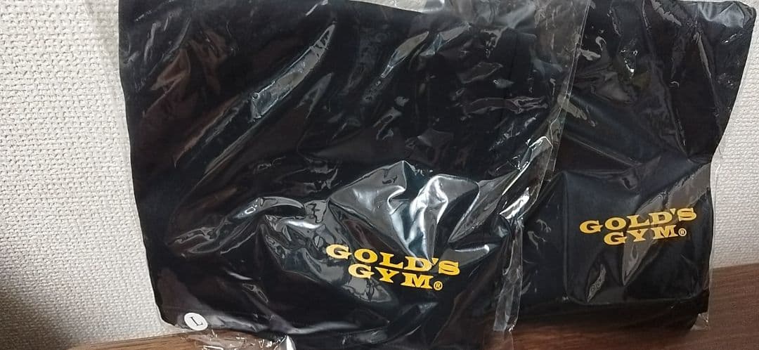 【新品タグ付き】GOLD'S GYM インナー付バイクショーツ 黒L2枚セット