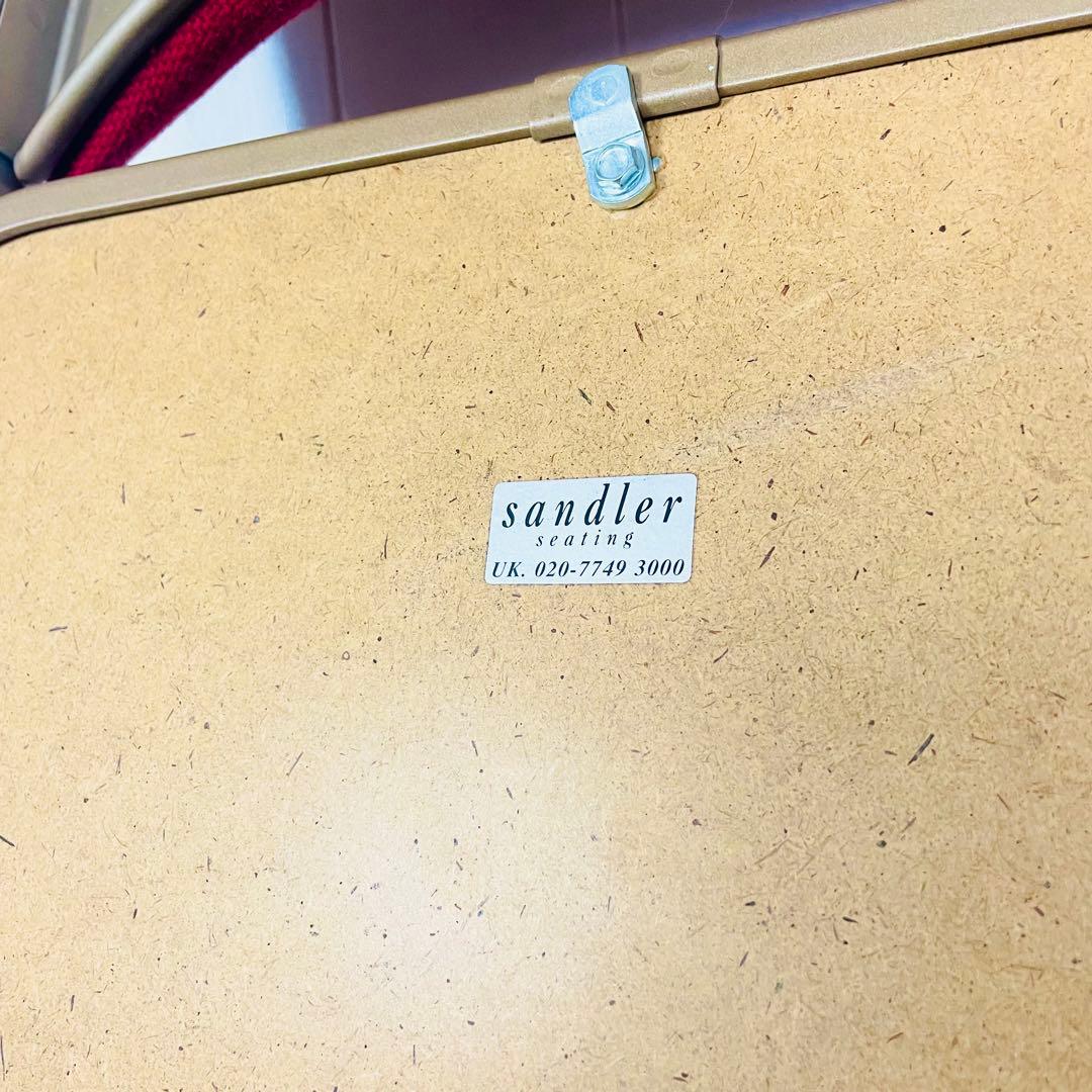 【超美品】パシフィックファニチャーサービス クラリン チェア レッド