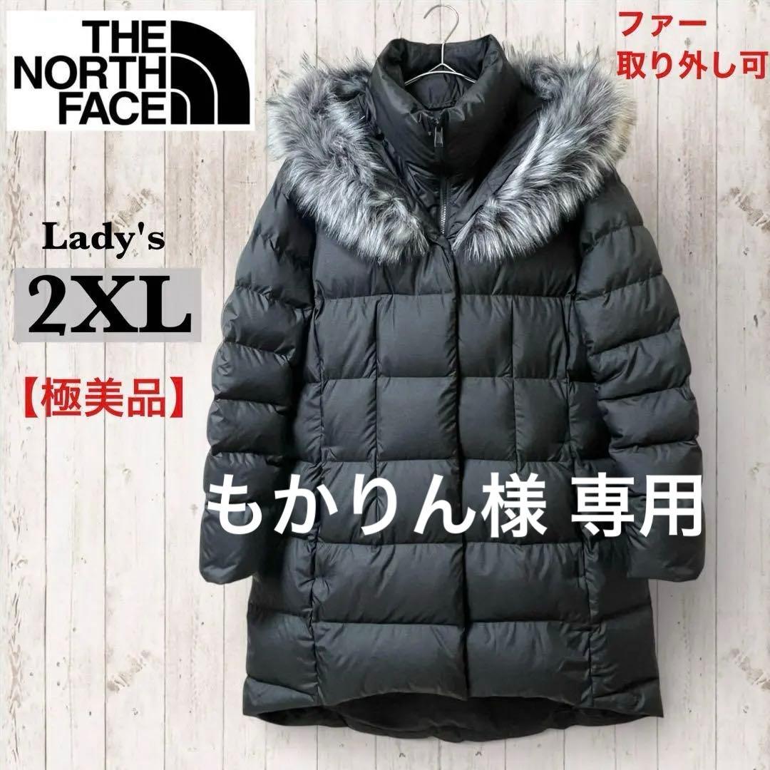 THE NORTH FACE ブラック ロングコート 2XL