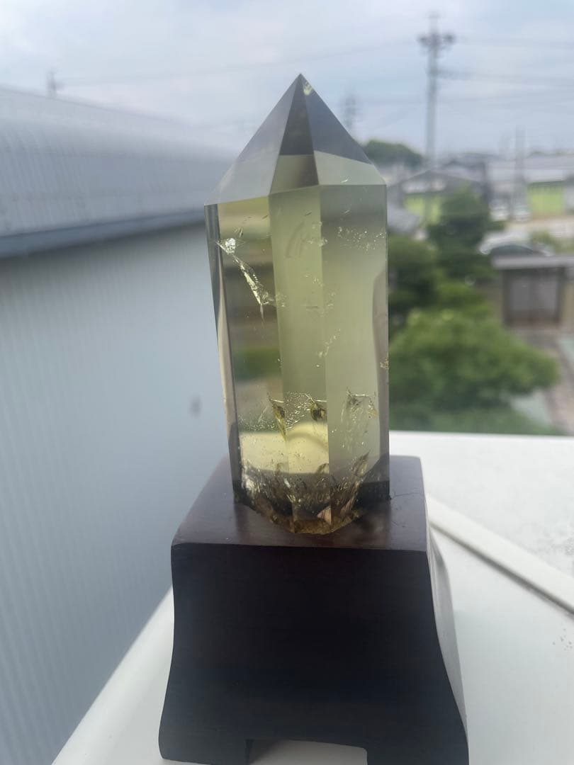 ⭐︎美品　シトリン六角柱　天然石