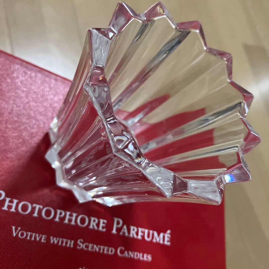 Baccarat Photophore Parfumé バカラキャンドルセット