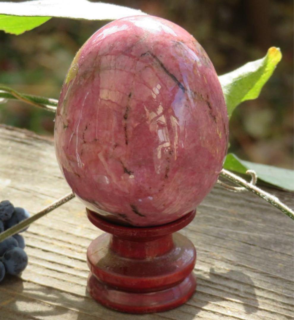 心身のバランスを整える　卵型【ロードナイト】スフィア　香港にて購入した丸玉