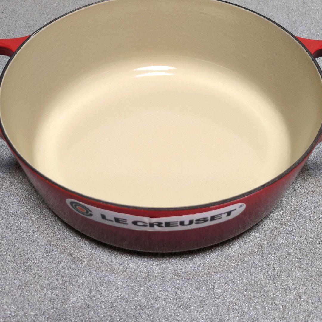 LE CREUSET ココットジャポネーズ　24cm チェリーレッド 【美品】