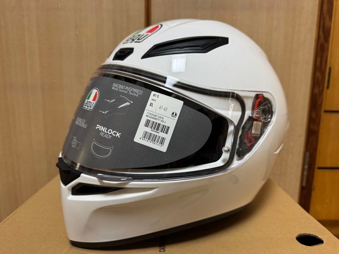 新品 AGV K1 S ヘルメット ホワイト XL