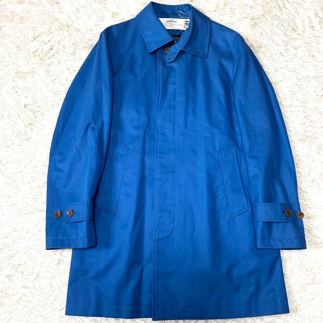 【未使用タグ付】J.PRESS メンズライナー付ステンカラーコート 比翼仕立XL