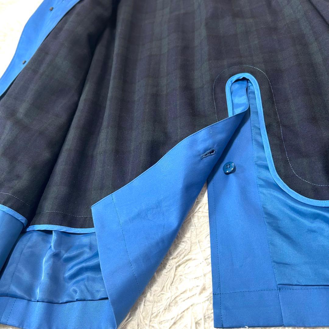 【未使用タグ付】J.PRESS メンズライナー付ステンカラーコート 比翼仕立XL