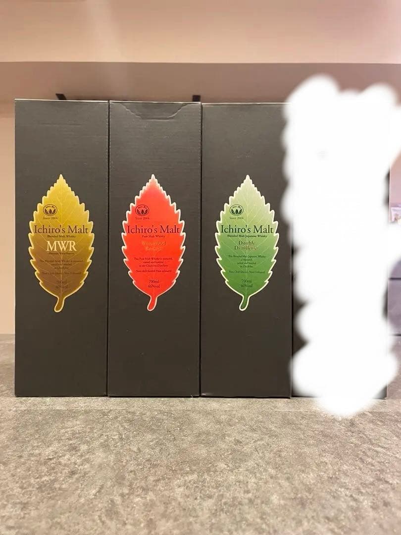 イチローズモルト　リーフシリーズ　3本セット