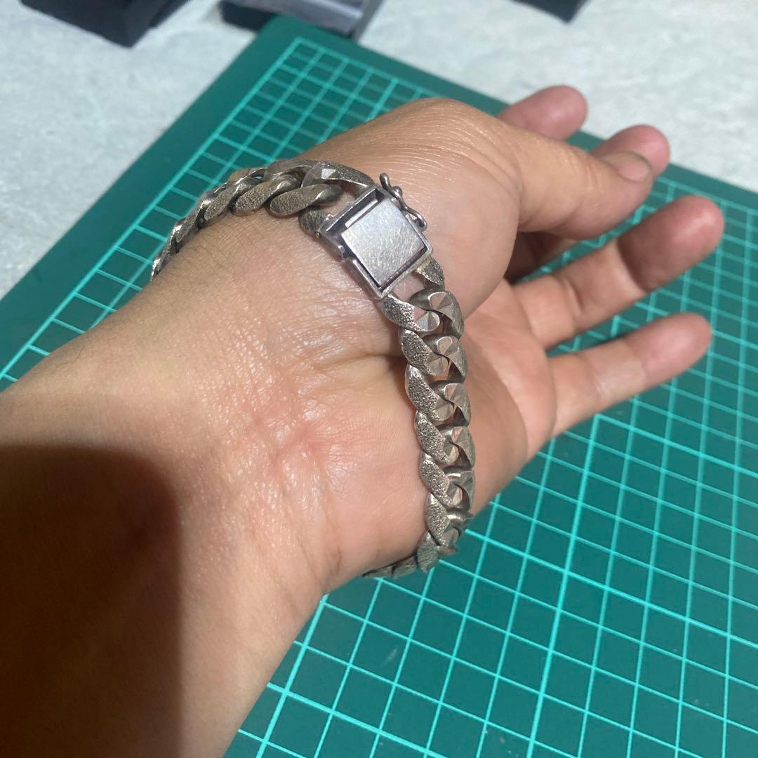 喜平　925 カット柄　ブレスレット