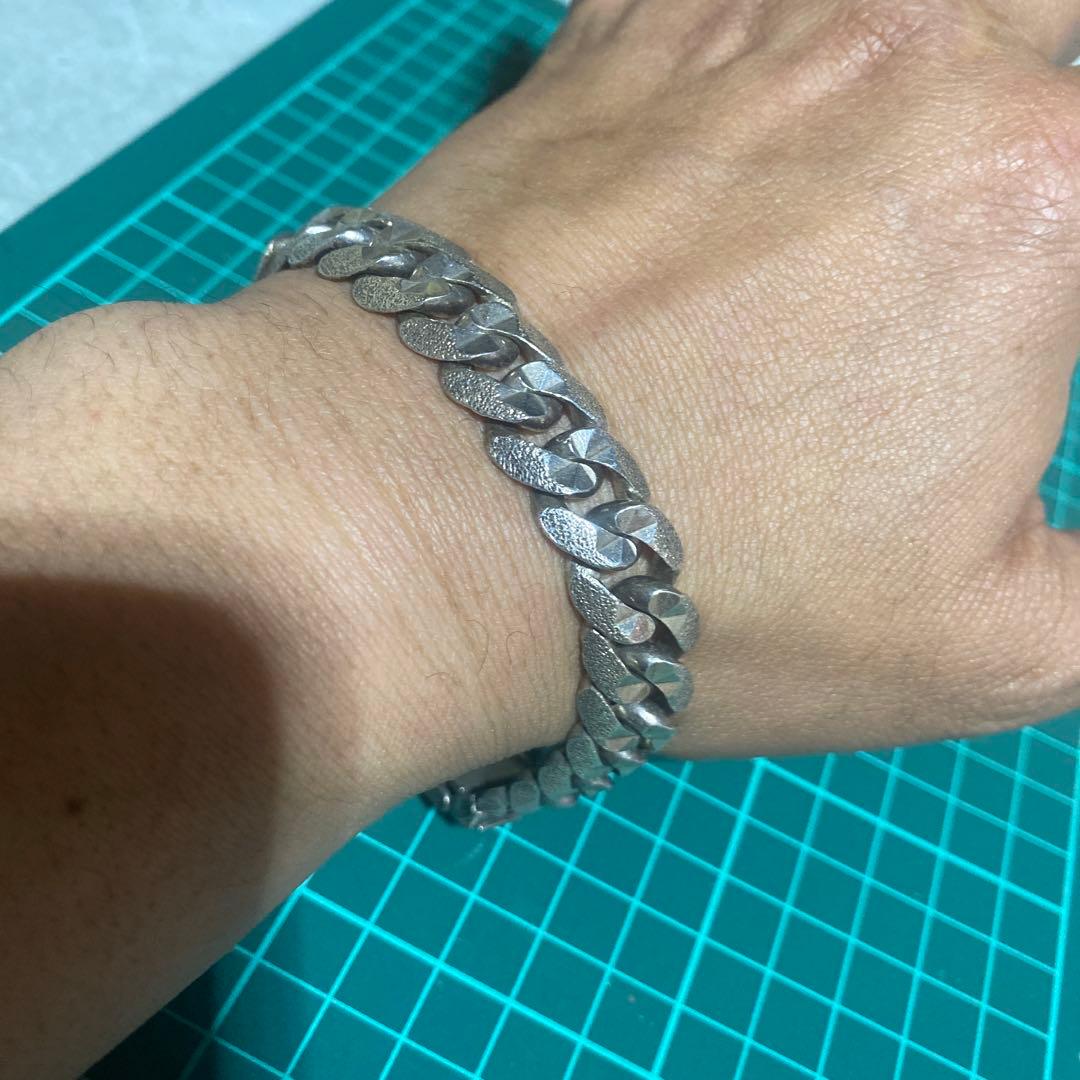 喜平　925 カット柄　ブレスレット