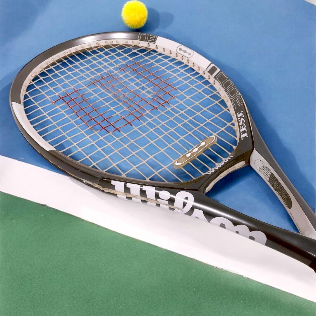 【美品】Wilson ウィルソン テニスラケット ncode n3 デカラケ
