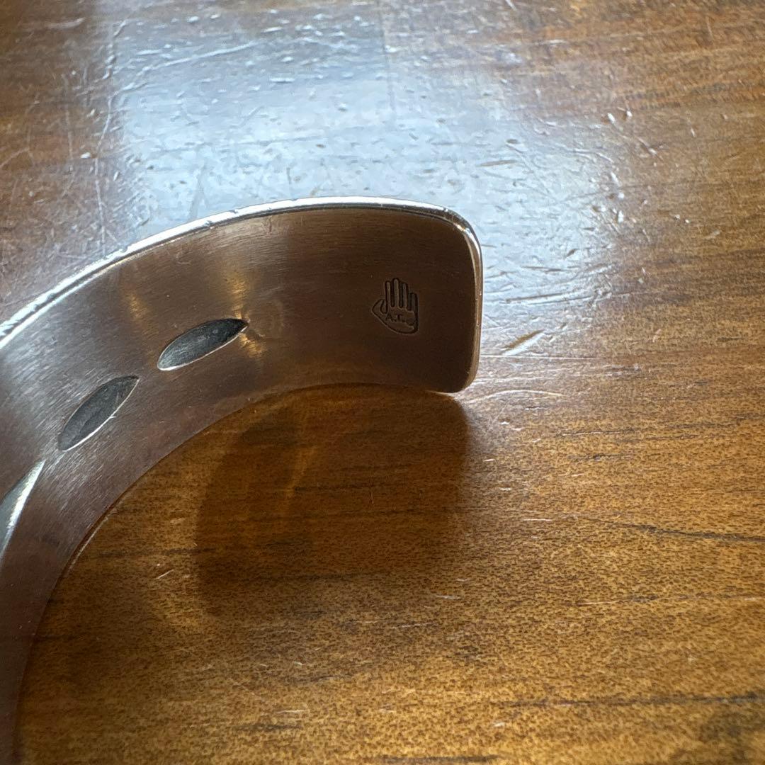 インディアンジュエリー バングル Arron Todelena 美品