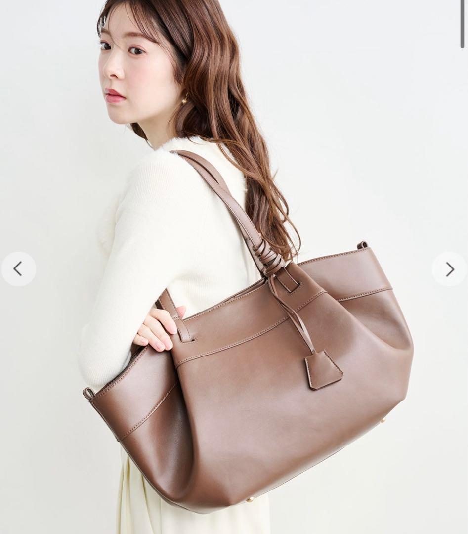 COCO DEAL トラペーズトートバッグ