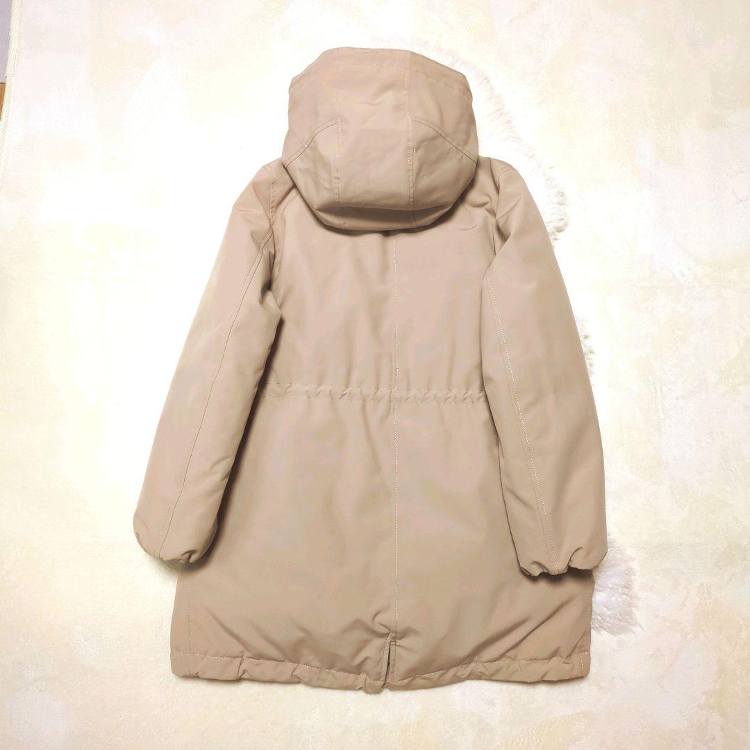 23区【未使用級】WEB限定 防風 ＆ 撥水　フーデット ダウンコート　38
