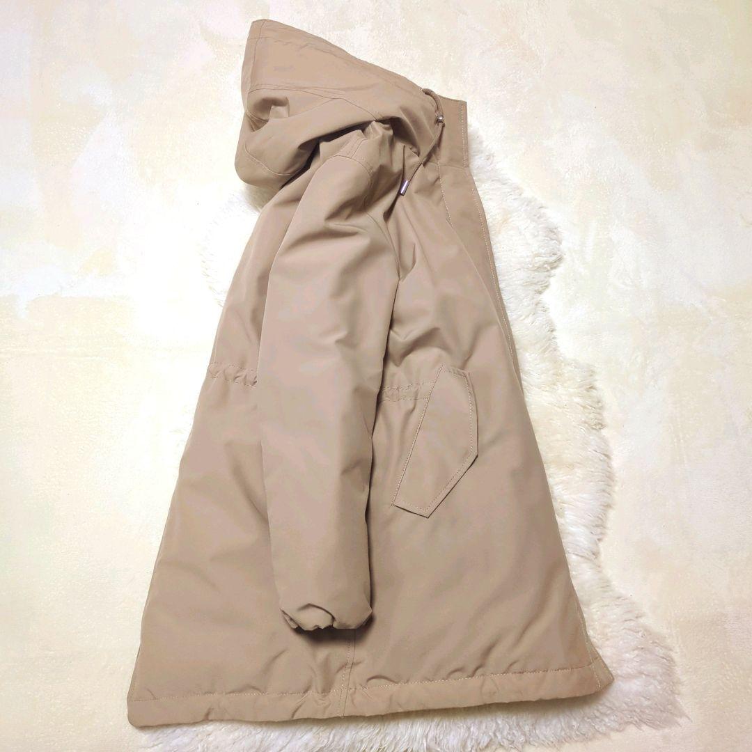 23区【未使用級】WEB限定 防風 ＆ 撥水　フーデット ダウンコート　38