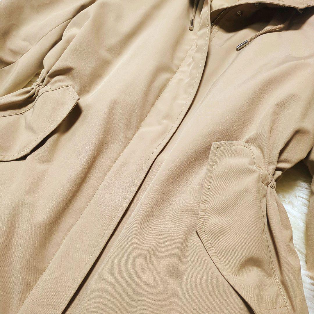 23区【未使用級】WEB限定 防風 ＆ 撥水　フーデット ダウンコート　38