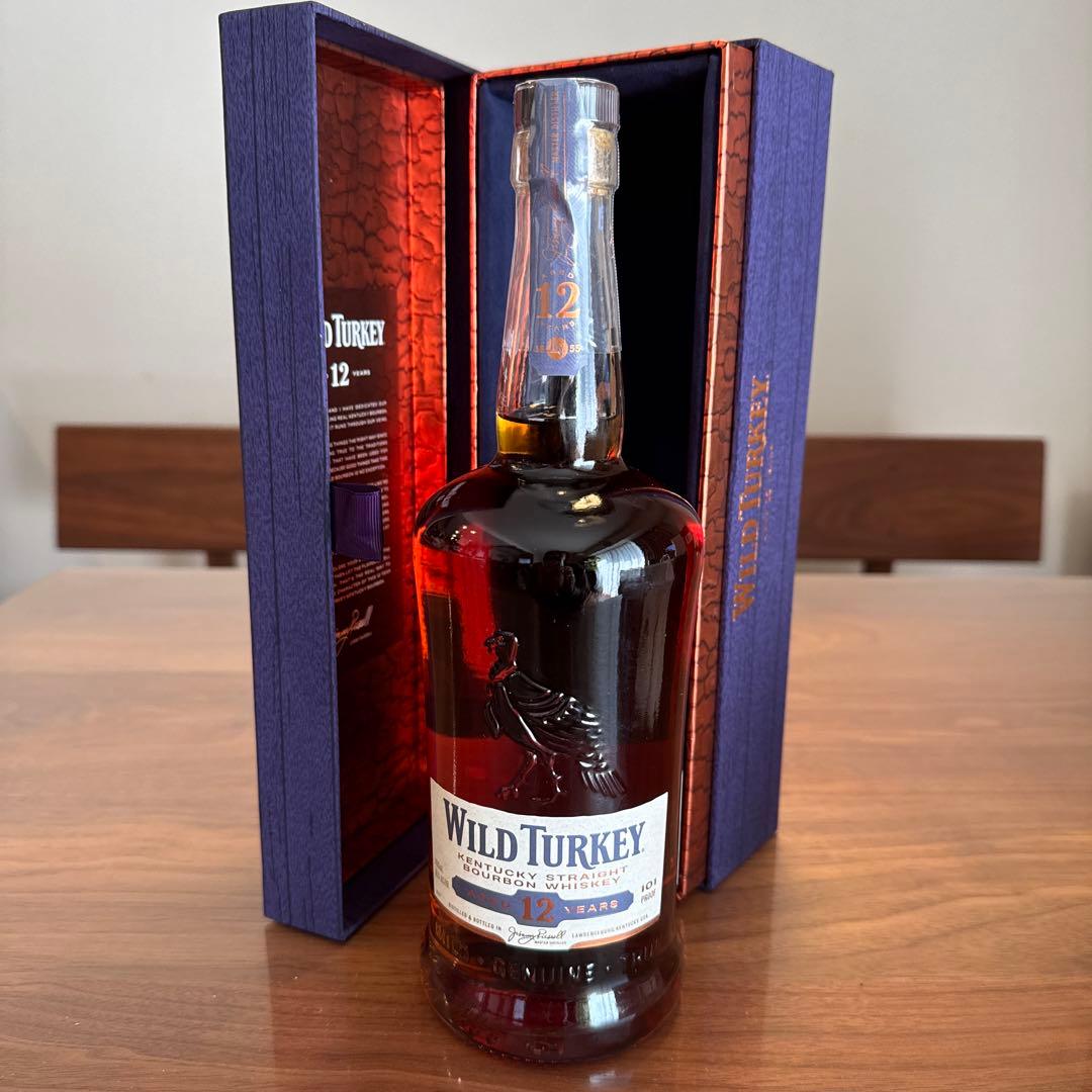 Wild Turkey 12年 バーボンウイスキー 700ml箱付
