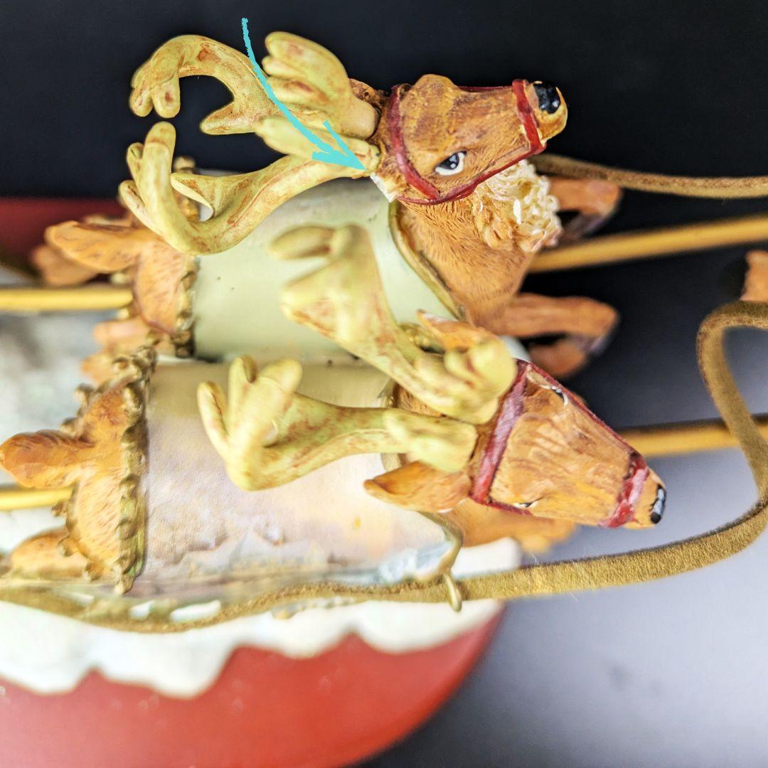 トーマス・キンケード サンタとトナカイ 『ナイト ビフォア クリスマス』 限定品