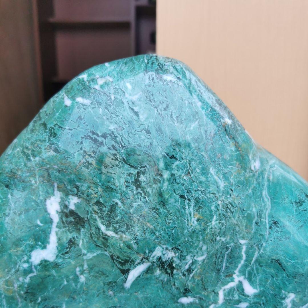 ナミビア翡翠　12.7　翡翠　ヒスイ　鑑賞石　石　置物　オブジェ　インテリア