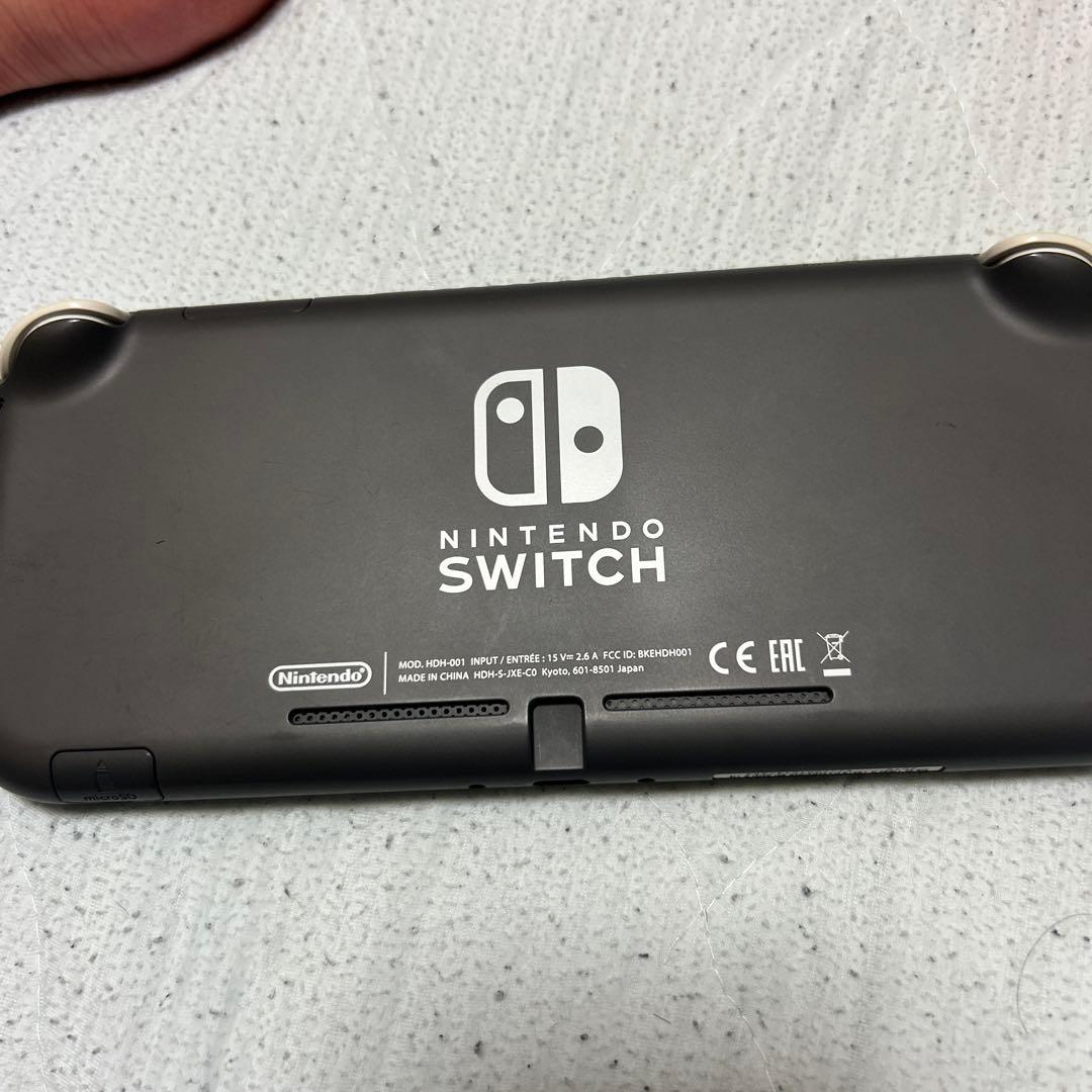 Nintendo Switch Lite グレー 本体SDカードあり