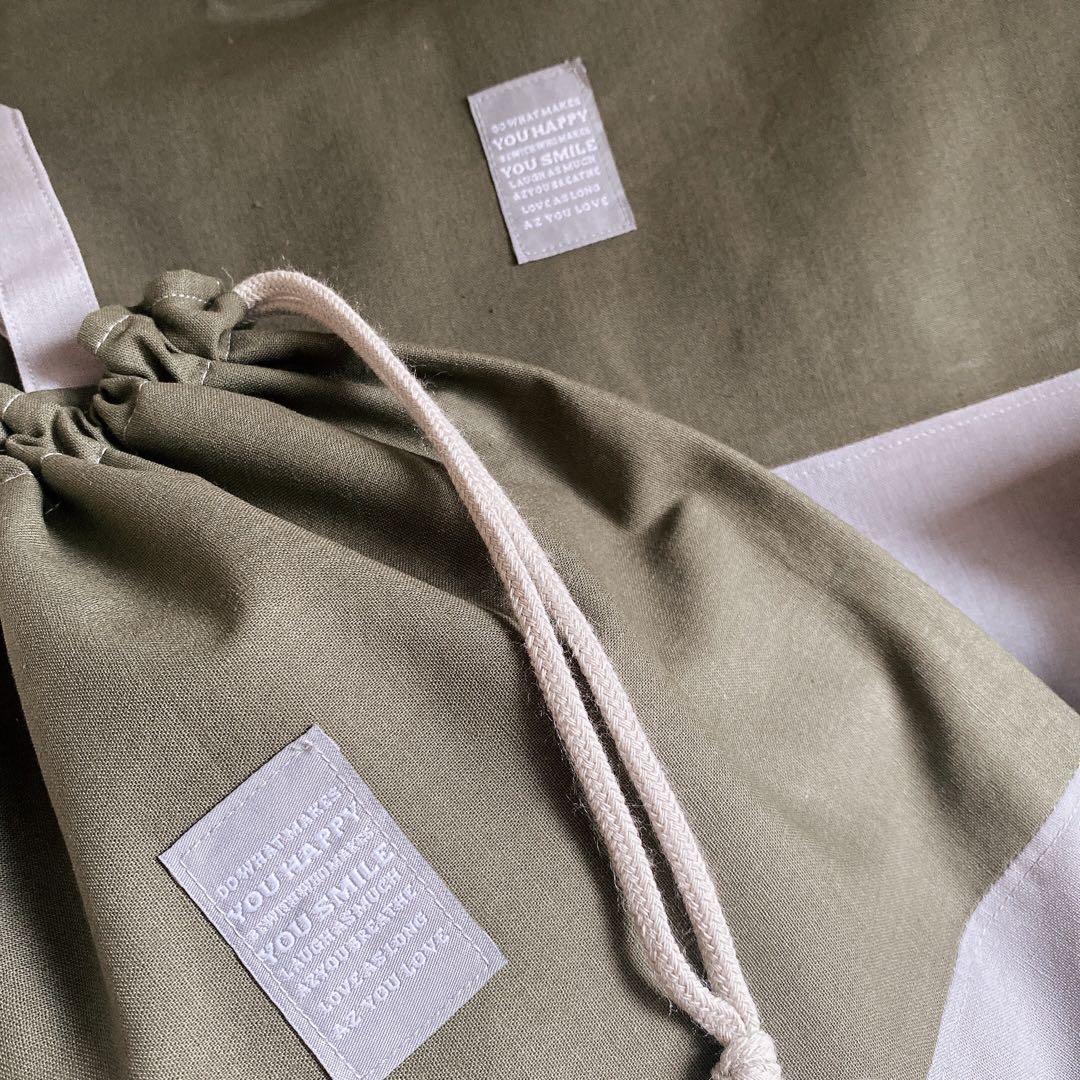 ハンドメイド　入園入学グッズ　3点セット　レッスンバッグ　上履き入れ