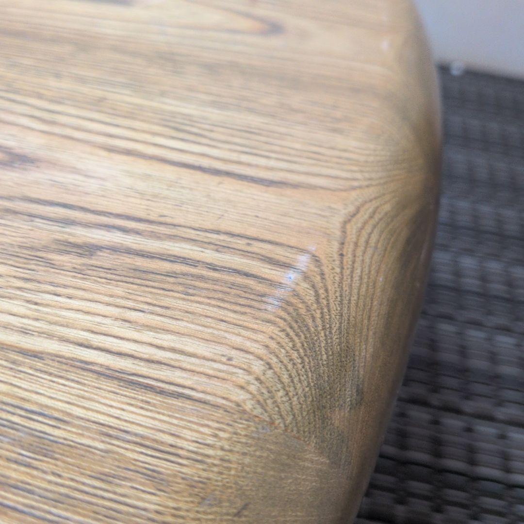 円形木製座卓 大きめ ナチュラルウッド