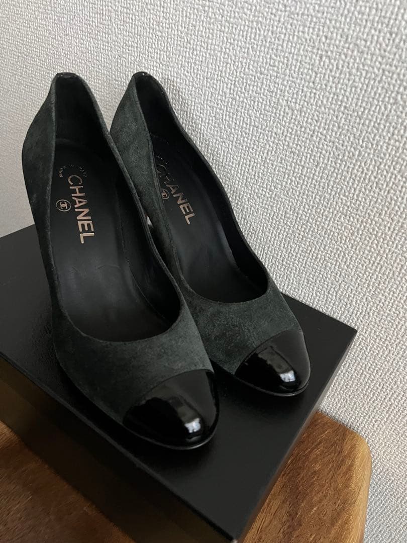 未使用　CHANEL パンプス ココマーク イタリア製