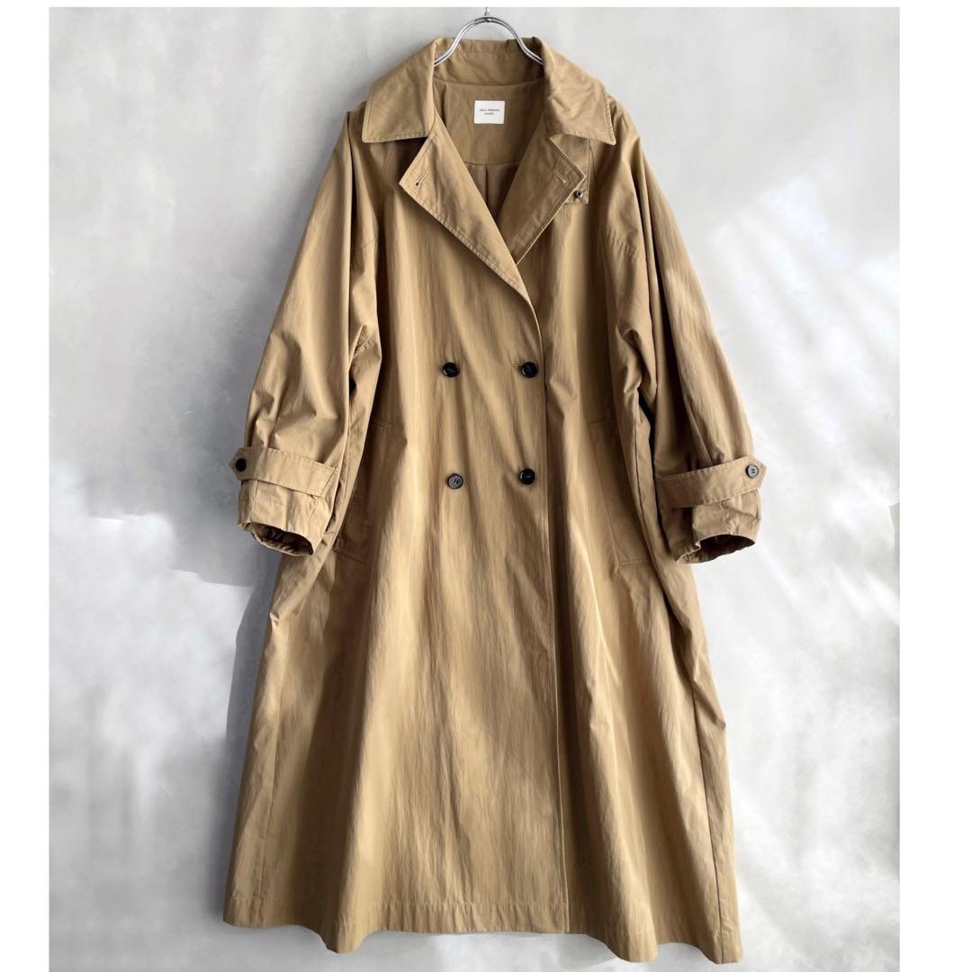 極美品✨アーバンリサーチドアーズ　25SS トレンチコート　ゆったりM ベージュ