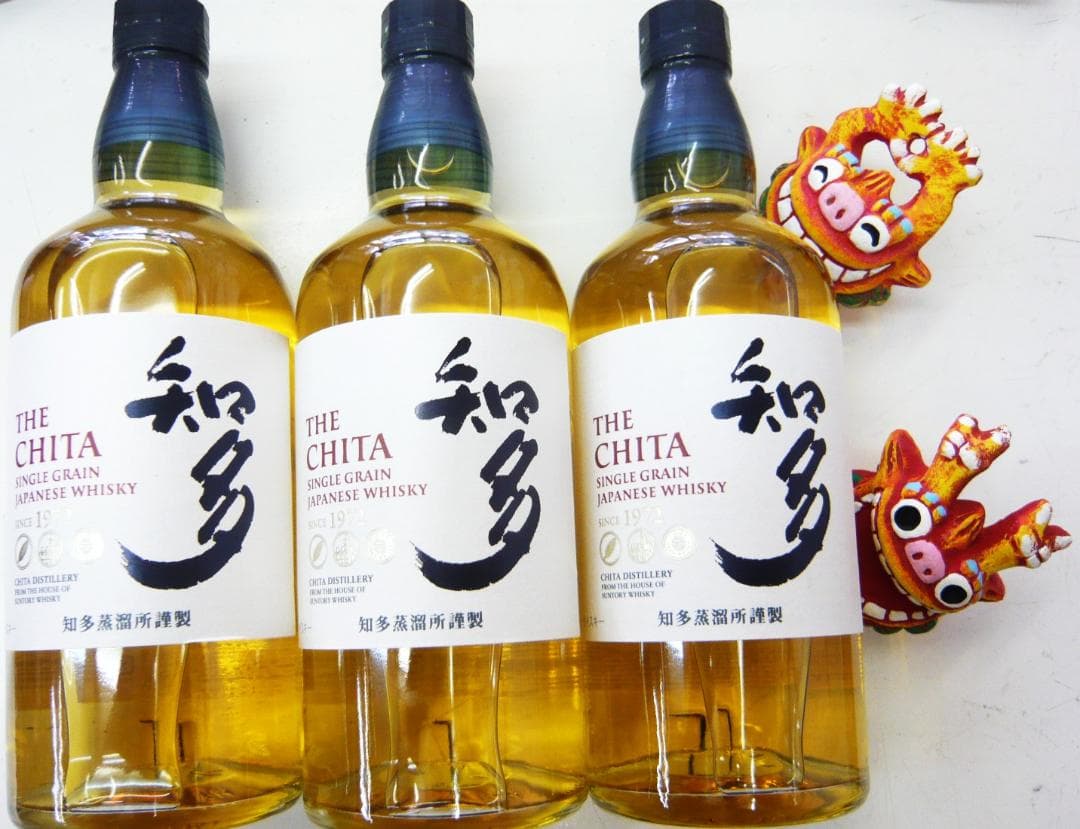 サントリー知多3本！おまけは夏バテ解消　薬用酒マカ配合高麗人参酒