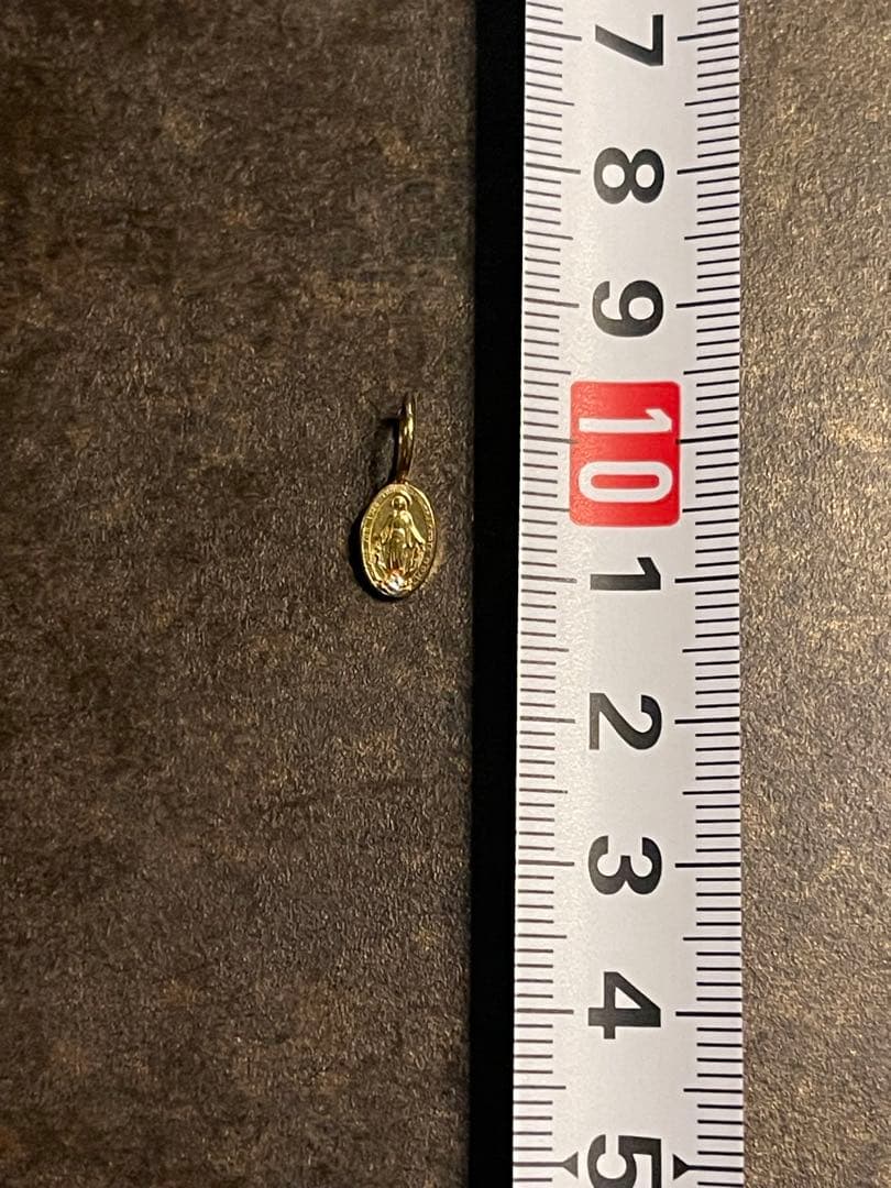 【2/8まで】 SJX マリア メダイチャーム K18 ダイヤモンド