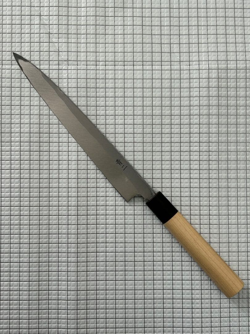 柳刃 包丁 柳刃包丁 刺身包丁210mm 安来鋼青紙２号