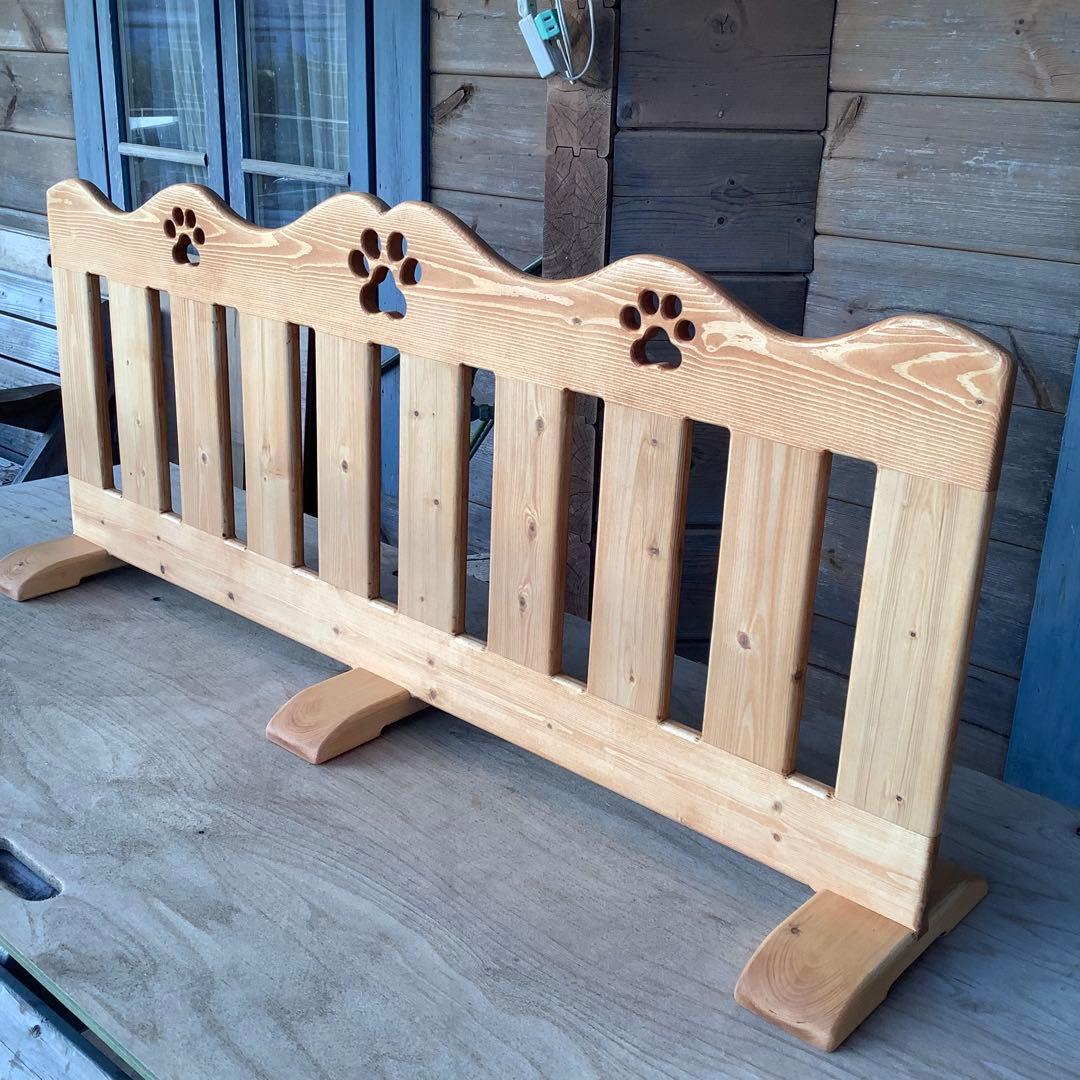 引っ越し中さまご予約ページ♡ カントリーハート木製フェンス×2 サイズ違い