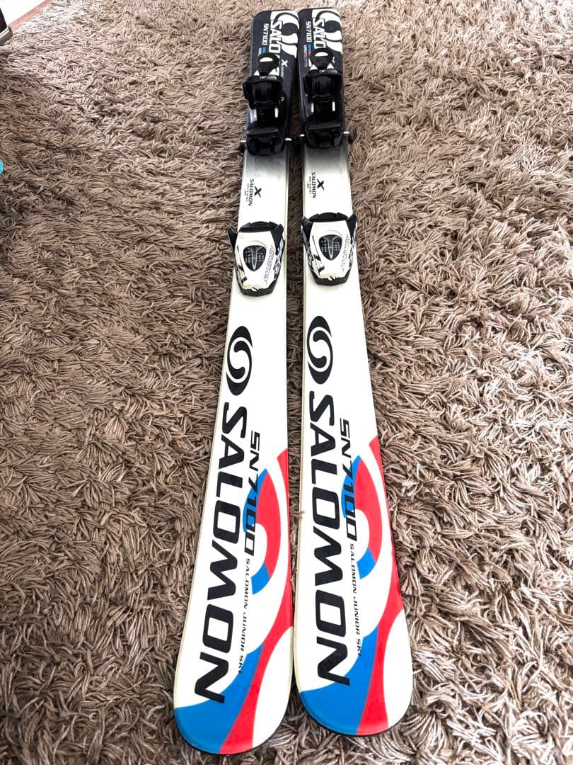 子供用 サロモンスキーセット 板120cm 靴19-20cm 送料込み