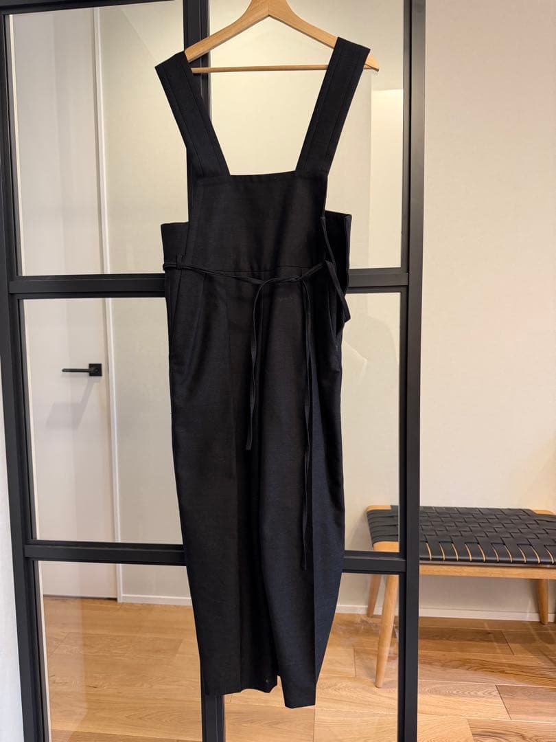 DRAWERドゥロワー　コットンウールツイルサロペット36
